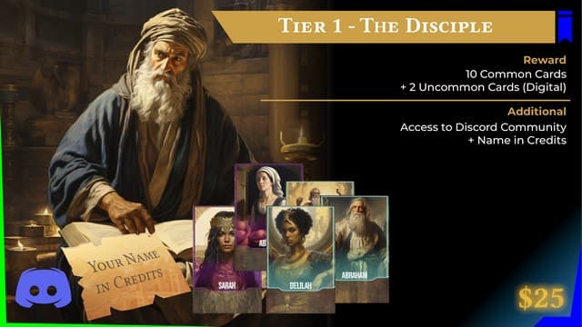 Crowdfunding Patron Tier 1 - click for details