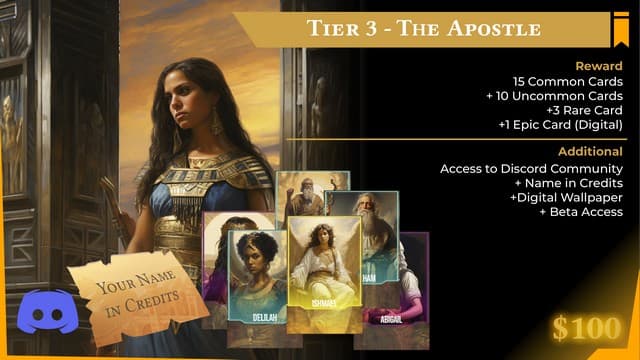 Crowdfunding Patron Tier 3 - click for details