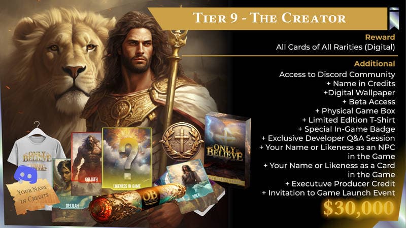 Investor Tier 9 - click for details